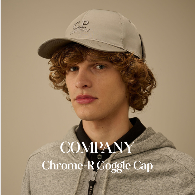 CP COMPANY Chrome-R 護目鏡老帽 機能棒球帽