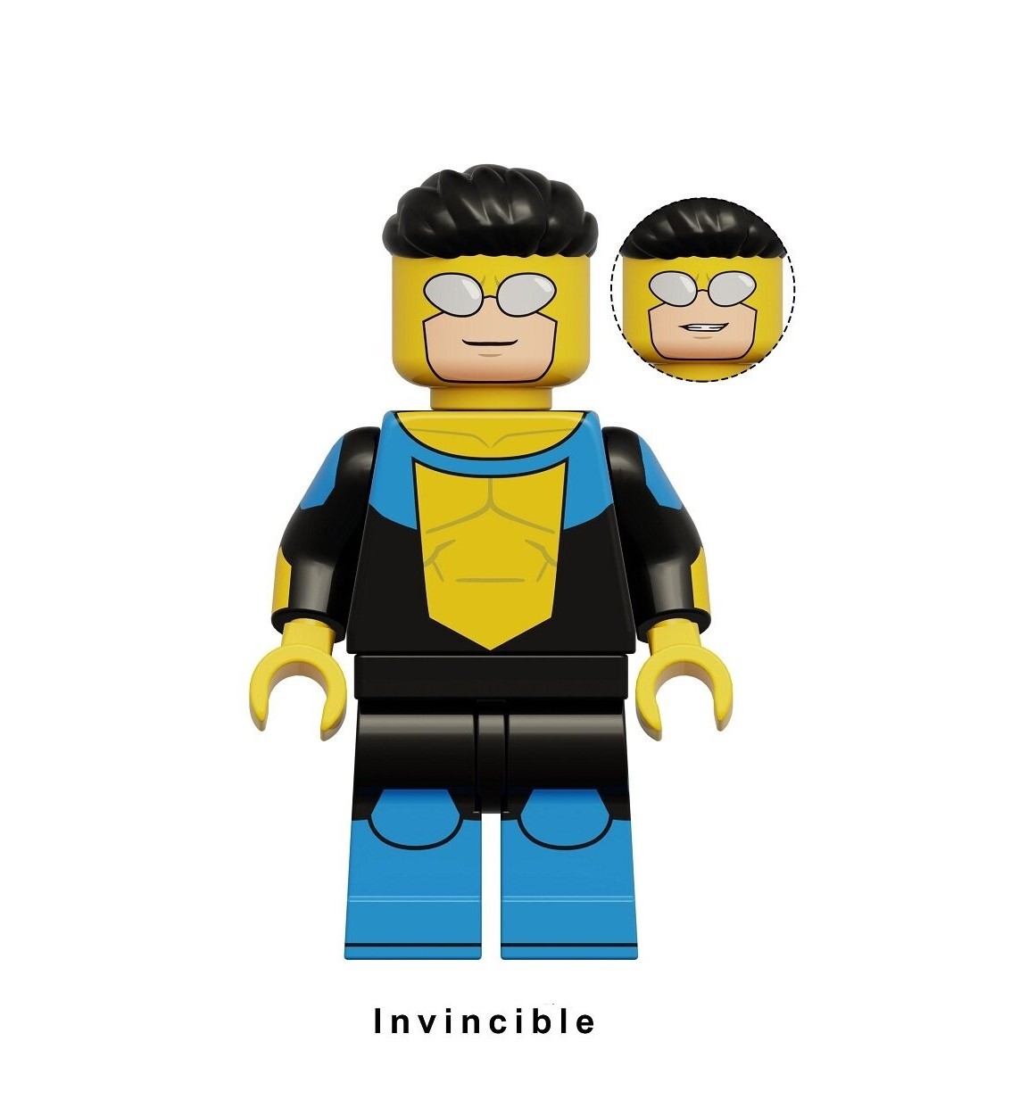 Invincible DC SuperHeroes Custom Minifigures Fit Lego KDL857 K2361