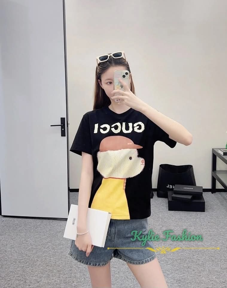 GG Kids logo 併小狗 Tee
