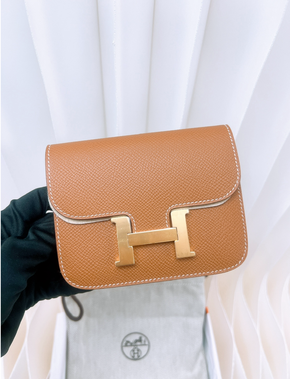 *Brand New* Hermes constance slim (gold GHW/ stamp K)