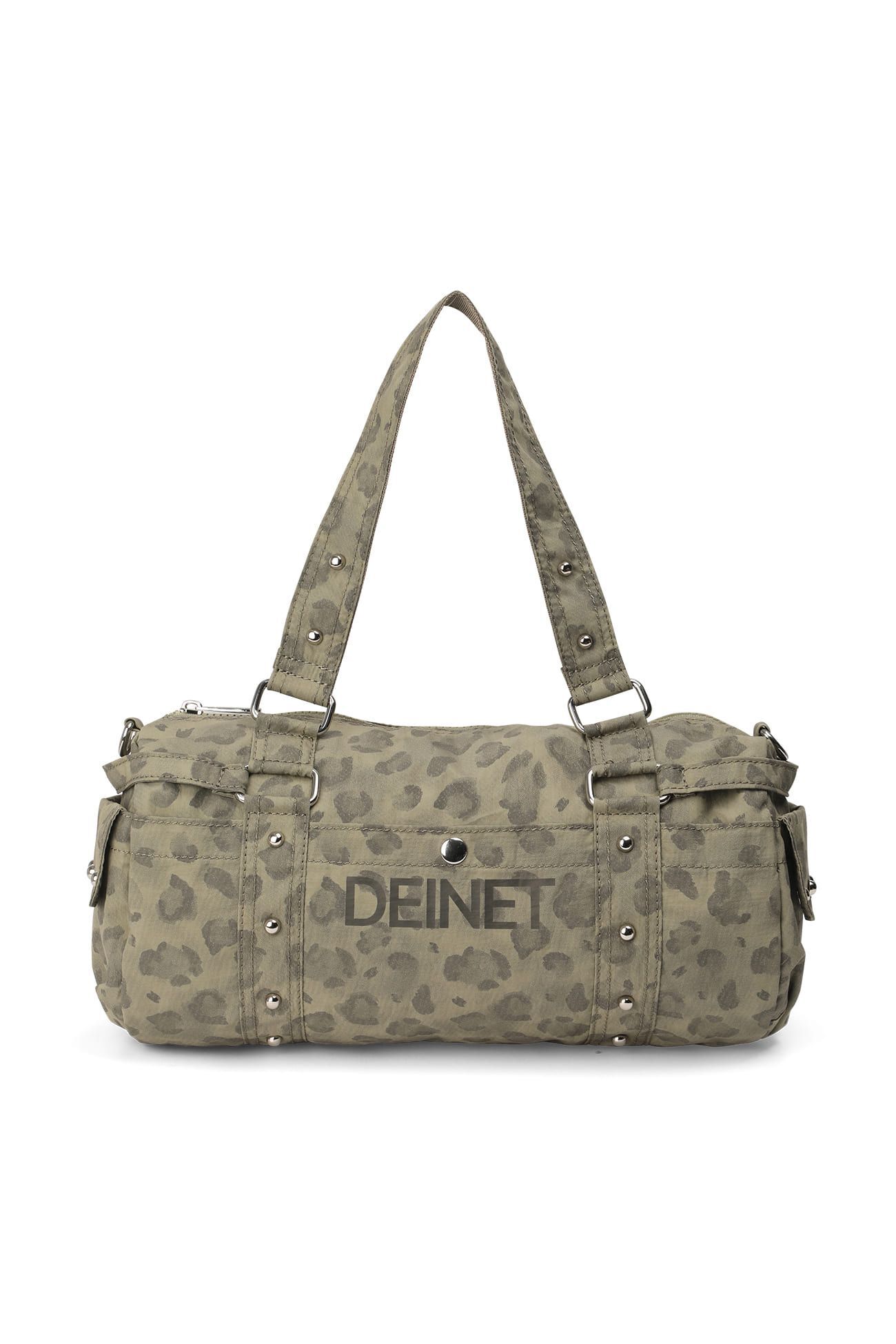 DEINET Logo 豹紋迷你水桶包 DMAW61GBS06