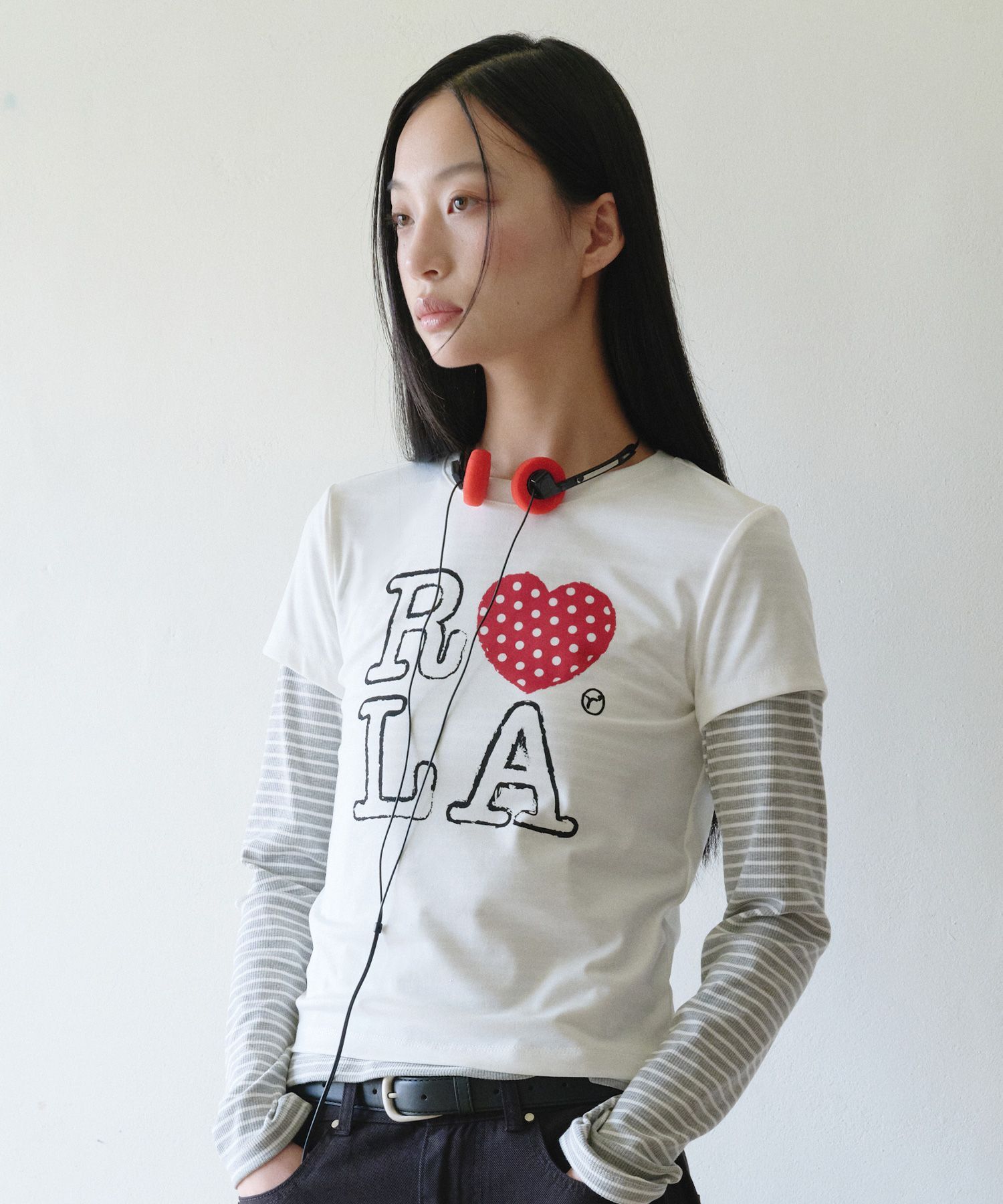ROLAROLA I Love Rola 印花T恤 5009862678