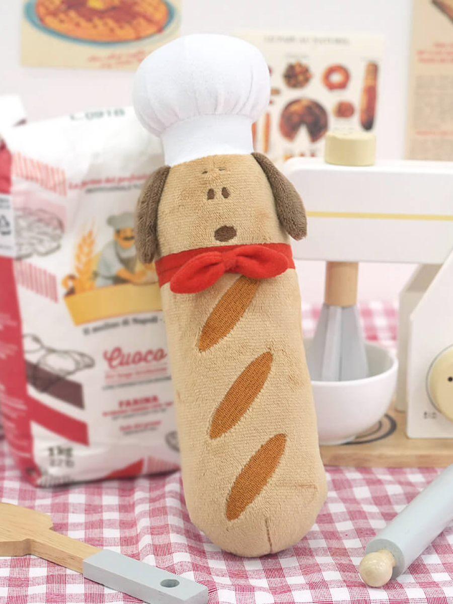 【Peanuts】史努比小廚師法國麵包發聲玩具