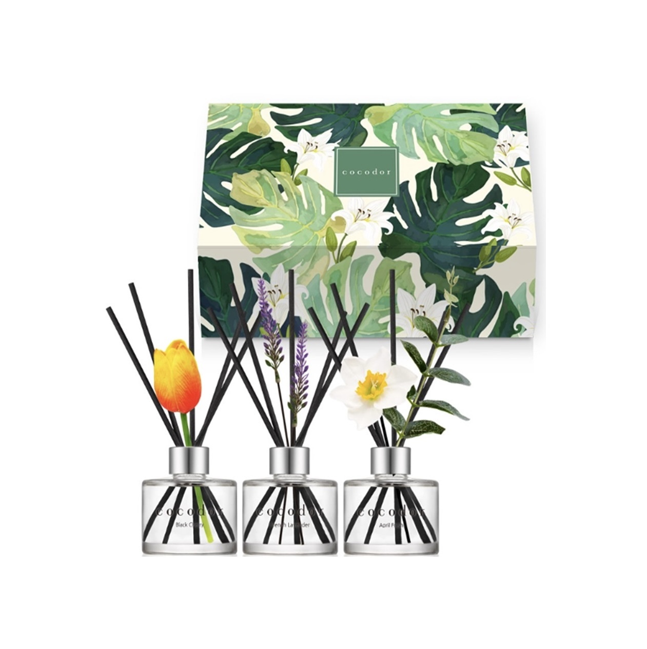 【Sasa專場】 COCOD'OR 植物香薰套裝 120ml x 3件裝 0720