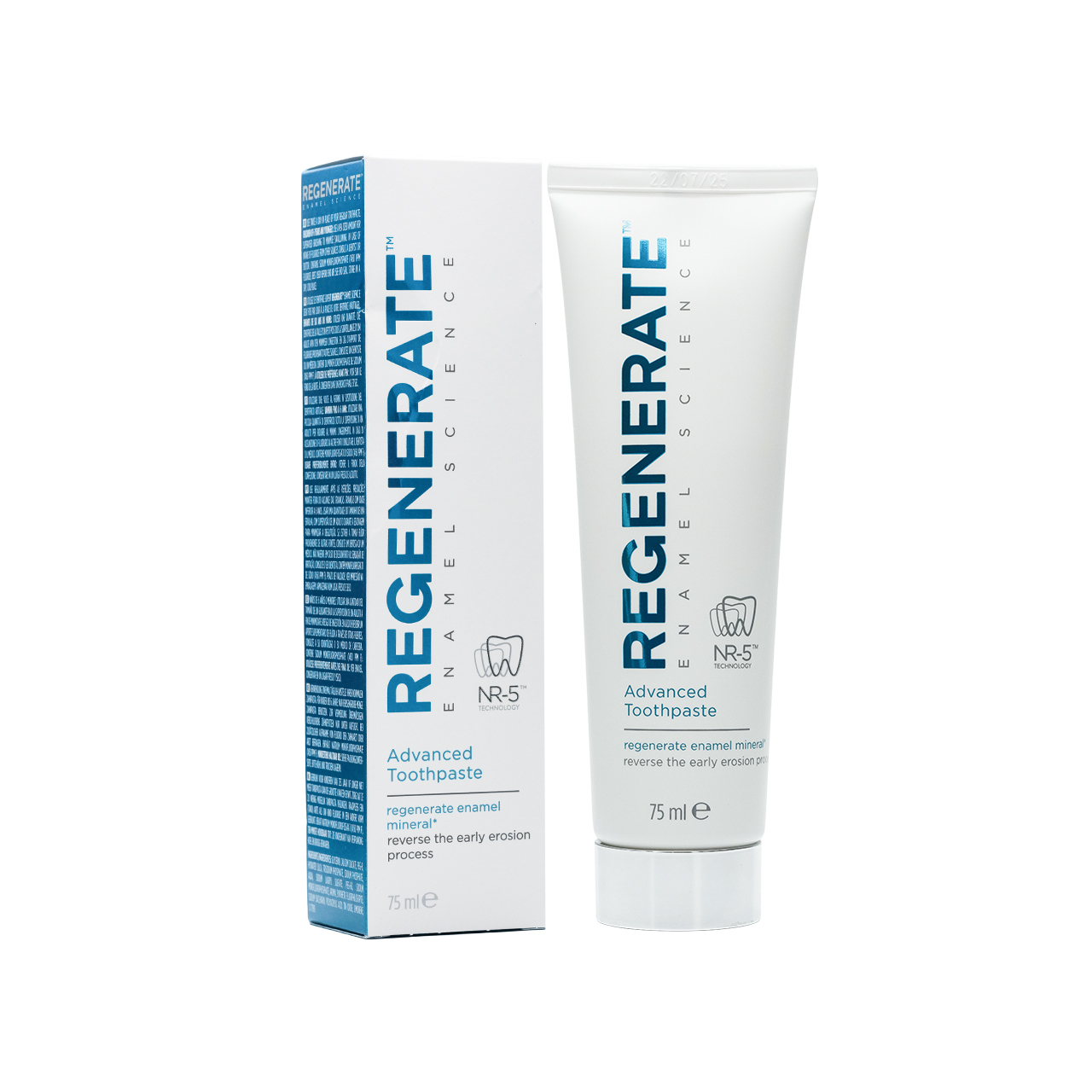 【Sasa專場】REGENERATE 修護琺瑯質牙膏（薄荷香）75ml x2支 0277