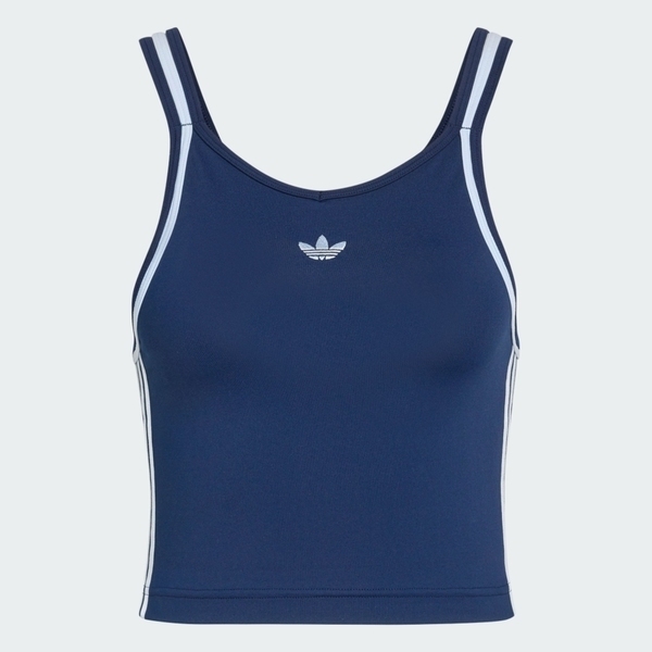 Adidas 愛迪達 Vintage Tank KY8135 女 背心 運動背心 深藍 亞版 復古