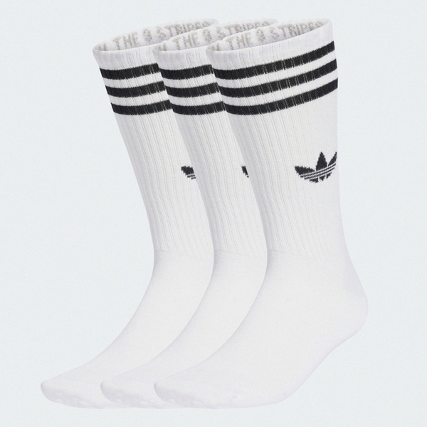 Adidas 愛迪達 3s High Cr S 3p JV7416 中筒襪 白 3雙入