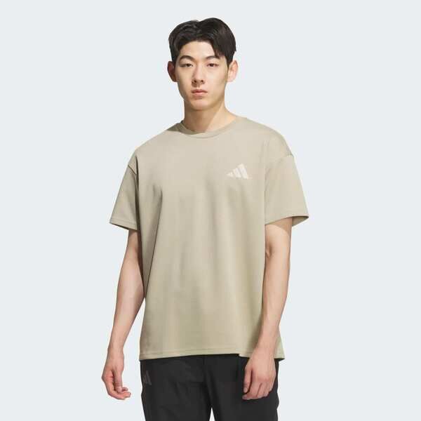 Adidas 愛迪達 Xpl Gfx Tee KE3700 男 T恤 運動上衣 休閒短袖 淺棕 亞版