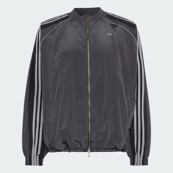 Adidas 愛迪達 Track Top KX4831 男 夾克 運動外套 休閒穿搭 灰黑 亞版