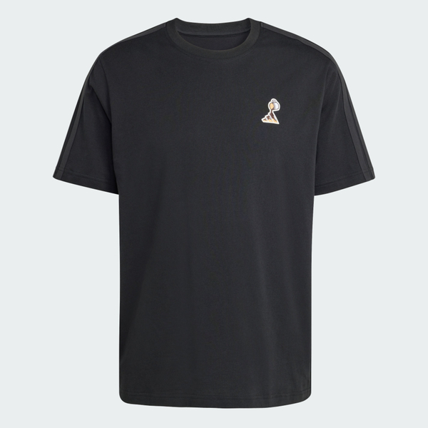 Adidas 愛迪達 M Coffee Pr T KB4847 男 T恤 運動上衣 休閒短袖 黑 亞版 純棉