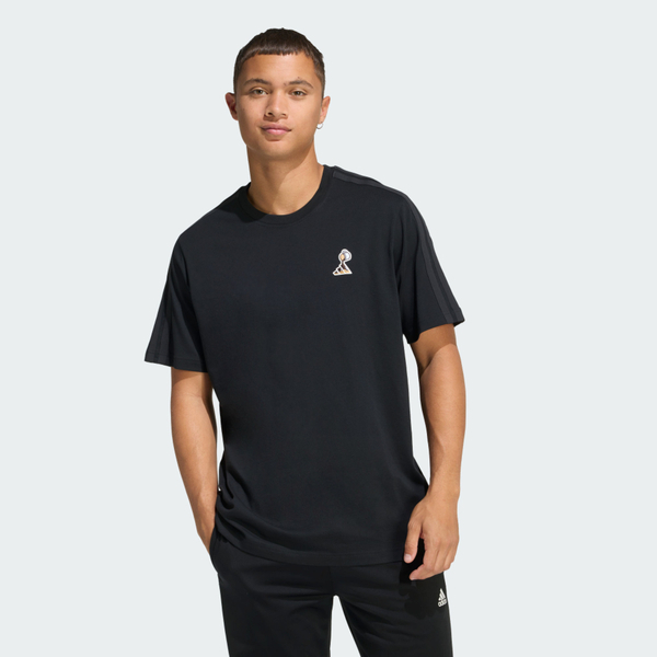 Adidas 愛迪達 M Coffee Pr T KB4847 男 T恤 運動上衣 休閒短袖 黑 亞版 純棉