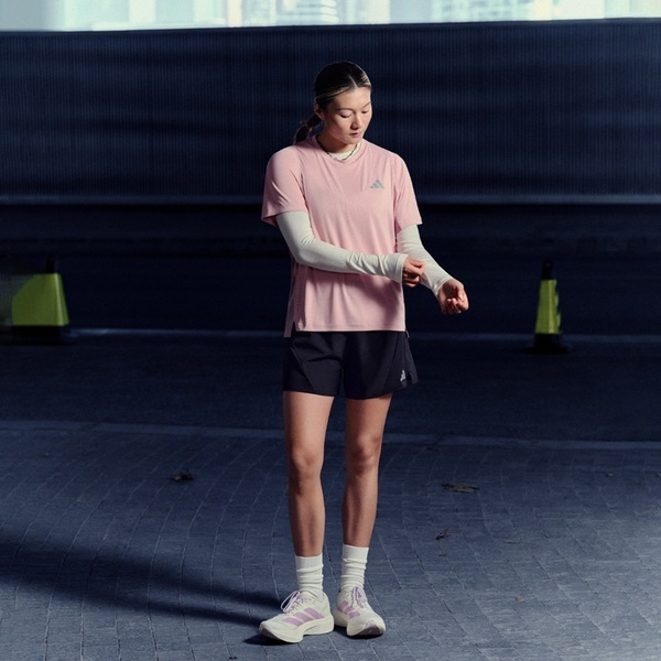 Adidas 愛迪達 Adizero Evo SL W KI7354 女 慢跑鞋 支撐 緩震 競速 白 淺紫 透氣