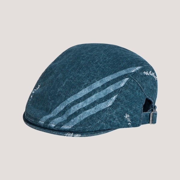 Adidas 愛迪達 Denim Beret KX6978 帽 貝雷帽 丹寧藍 牛仔布
