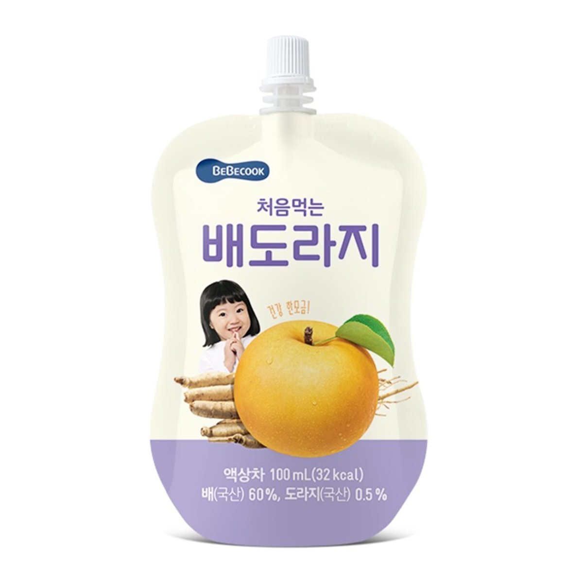 【Bebecook】Baby Pear Bellflower Drink 100ml - Suitable for 12 months+