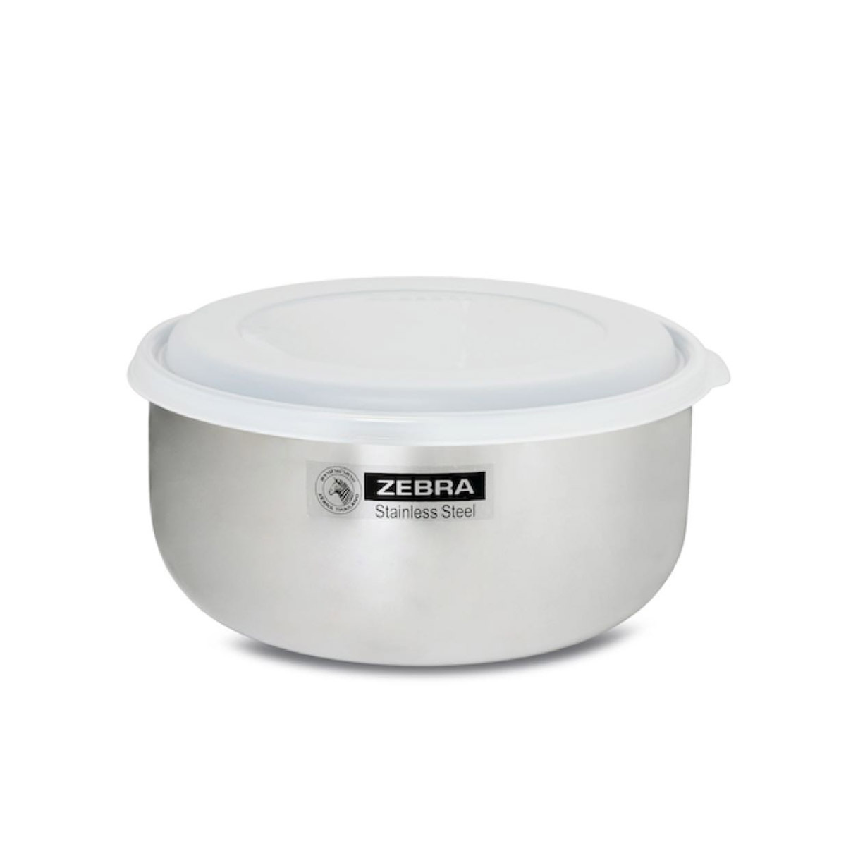 泰國斑馬牌 D14cm / 1L 不銹鋼食物盒 -110-4-20