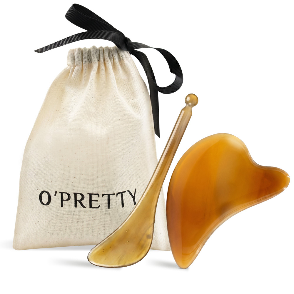 O'Pretty 歐沛媞 天然牛角撥筋棒刮痧板