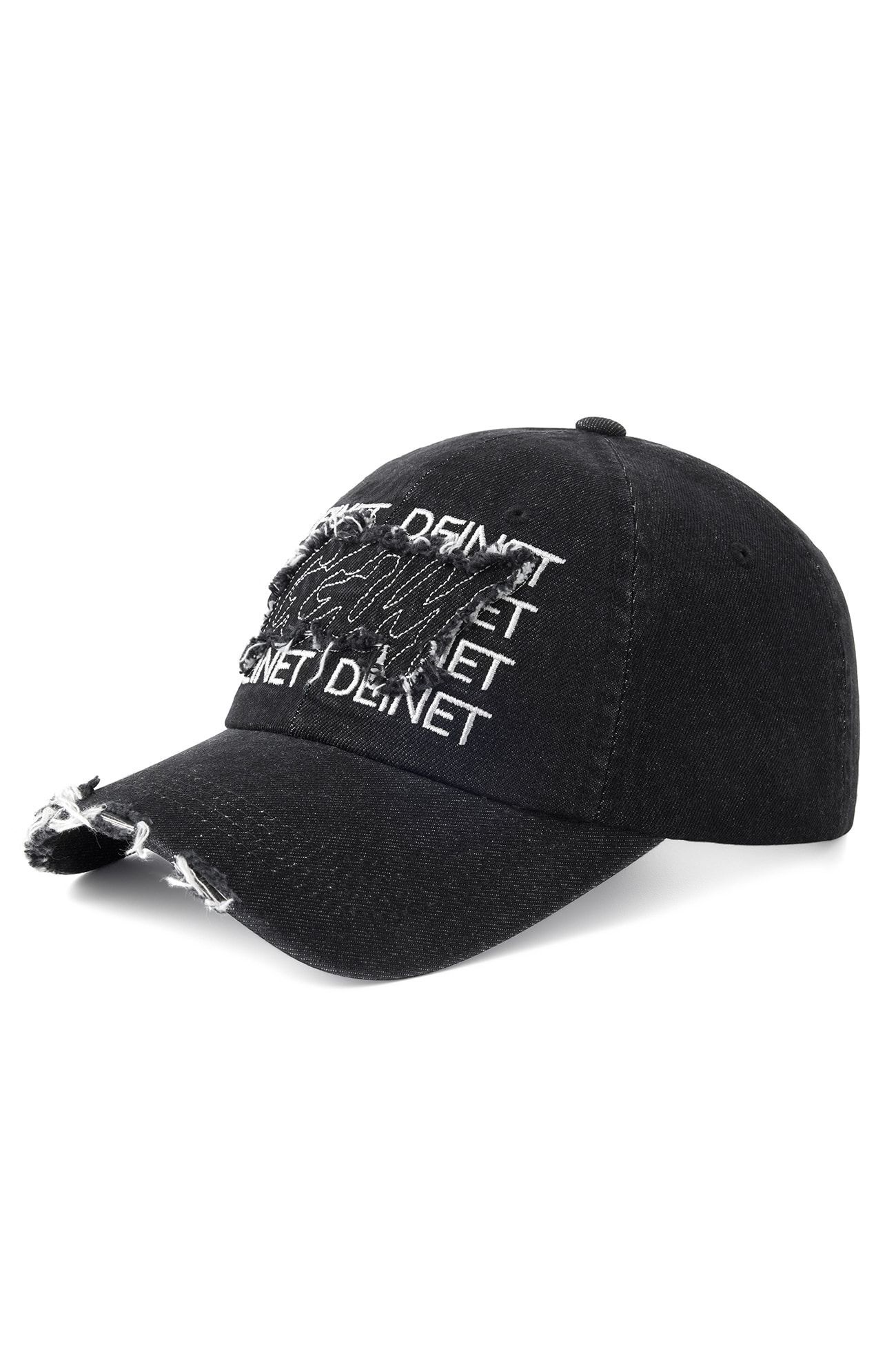 DEINET [GGUM X DEINET] 연준同款 棒球帽 黑色 TXTDS25BHW013BK0