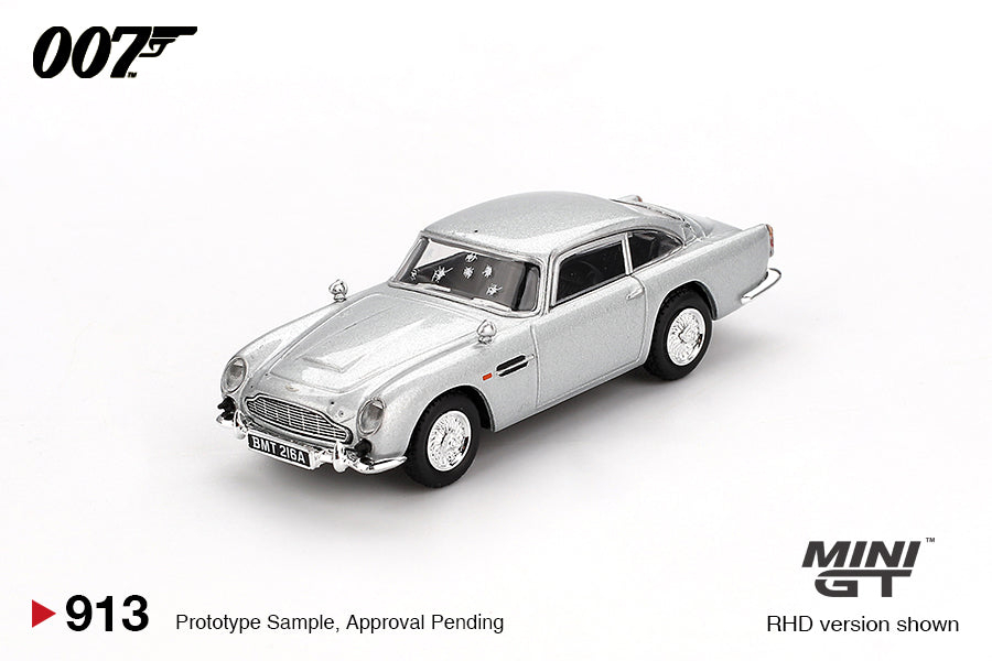Mini GT #913 1/64 007 Aston Martin DB5 《天幕殺機》連英文迷你海報