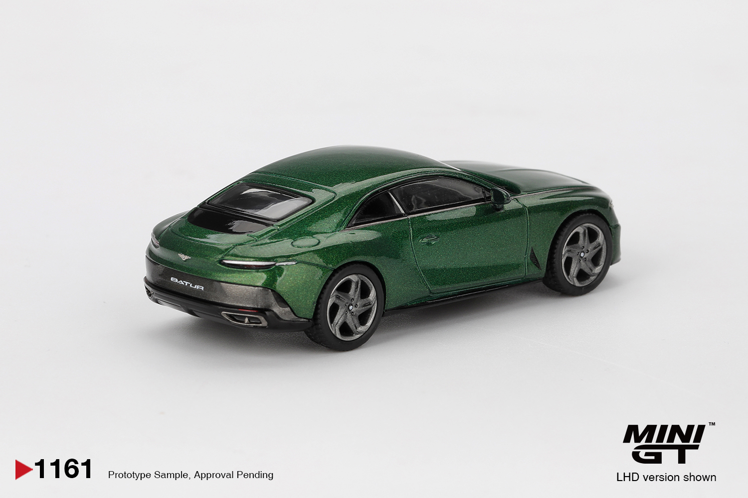 MINI GT #1161 1/64 賓利Bentley Batur Scarab Green 合金模型車