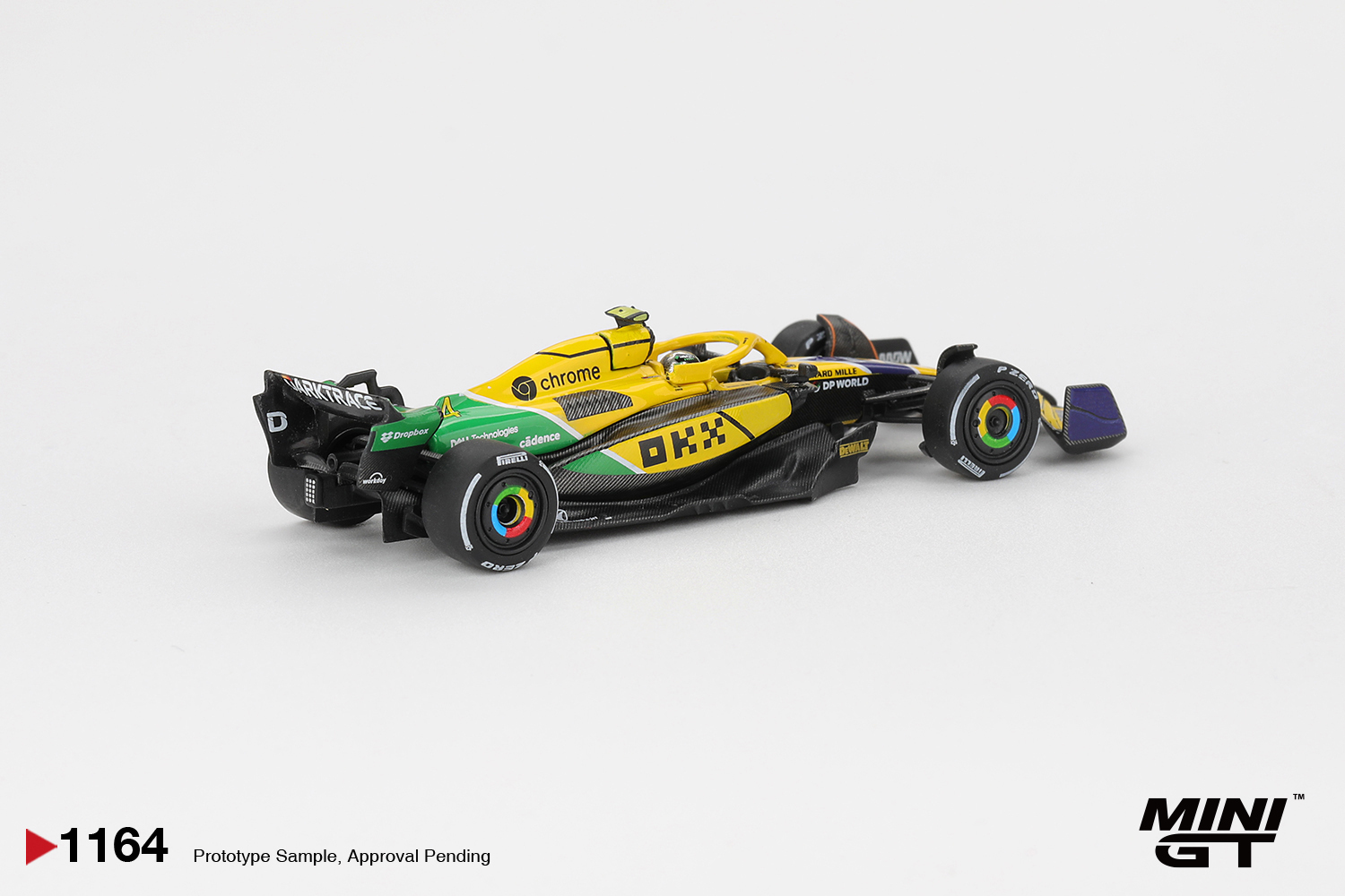 MINI GT #1164 McLaren MCL38 #4 Lando Norris 2024 F1  2024 Monaco GP
