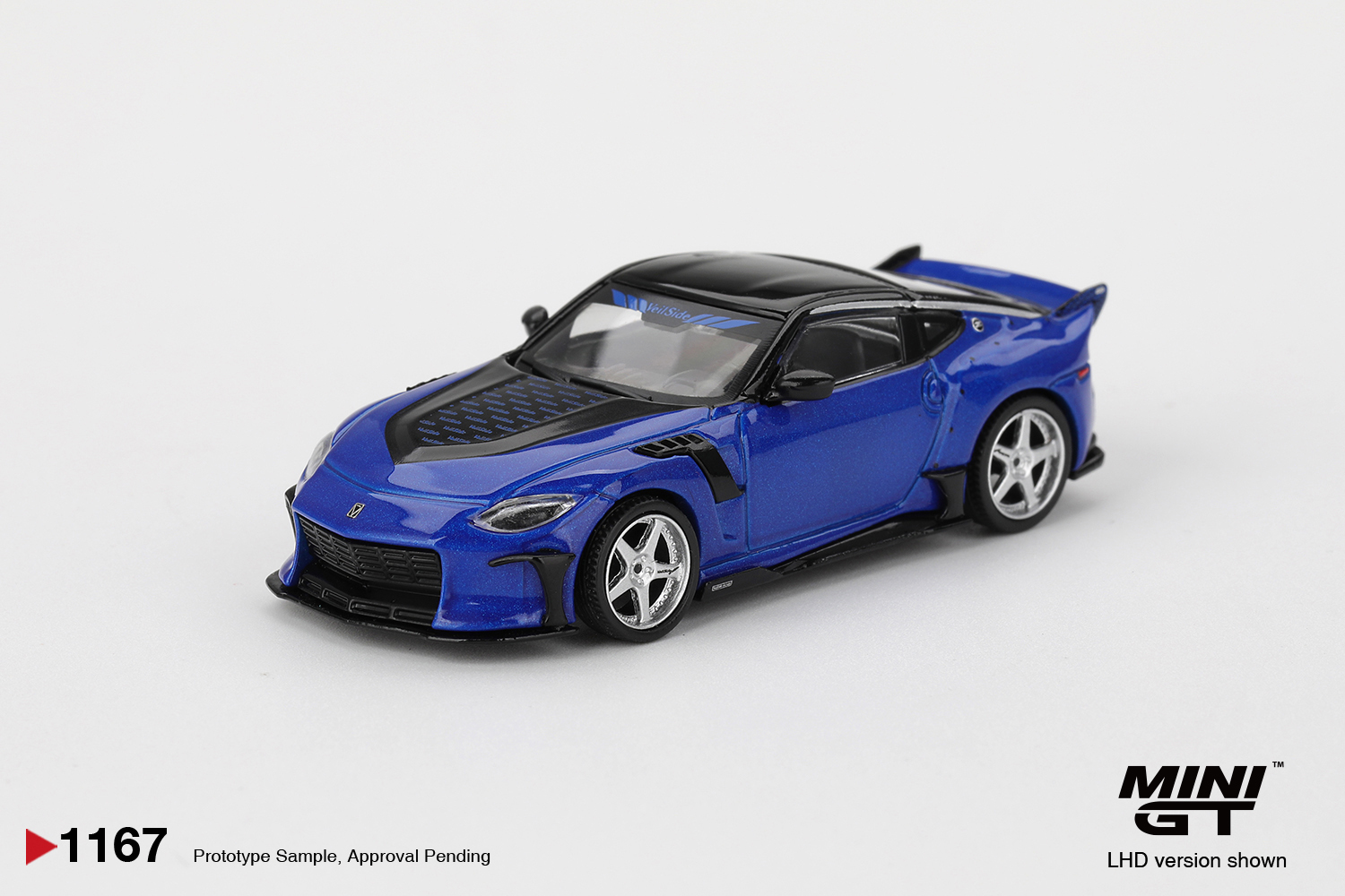 [預訂] MINI GT #1167 日產 Nissan Z VeilSide FFZ400 Seiran Blue 右軚模型車