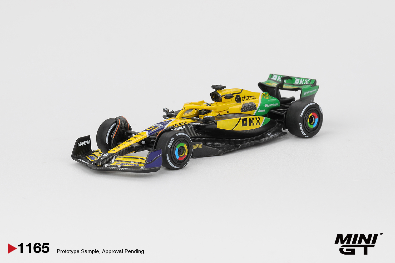 [預訂] MINI GT #1165 麥拿侖McLaren MCL38 #81 奧斯卡·皮亞斯特里 2024 F1 摩納哥站