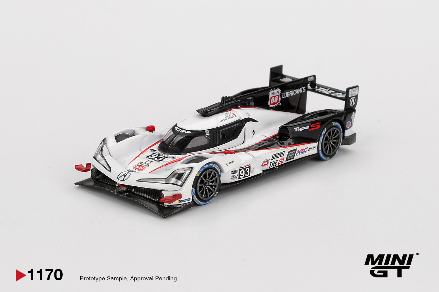 [預訂] MINI GT #1170 Acura ARX-06 GTP #93 Acura Meyer Shank Racing 2025 IMSA Daytona 24 小時賽