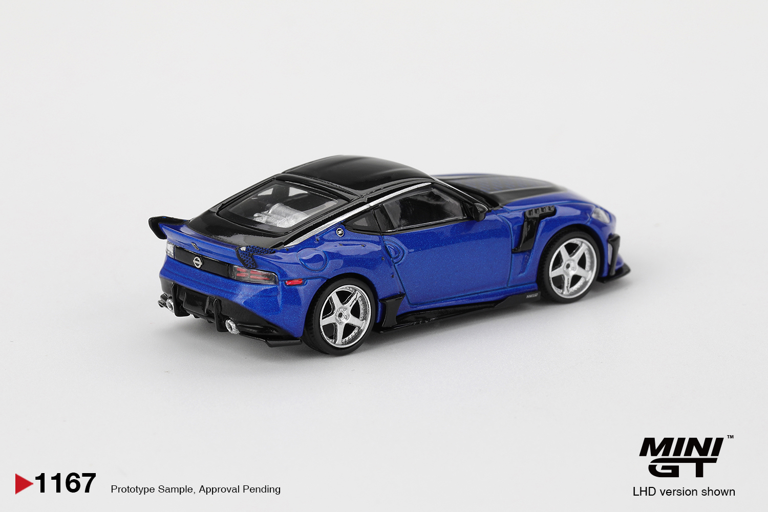 MINI GT #1167 日產 Nissan Z VeilSide FFZ400 Seiran Blue 右軚模型車
