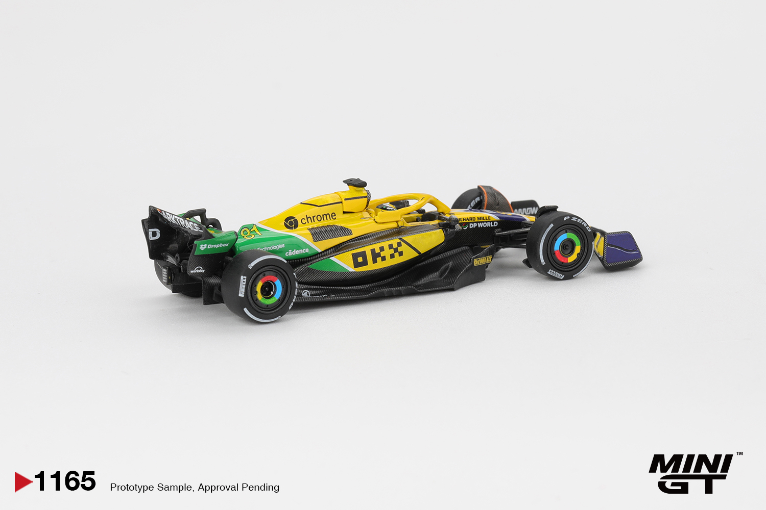 MINI GT #1165 McLaren MCL38 #81 Oscar Piastri 2024 F1 2024 Monaco GP