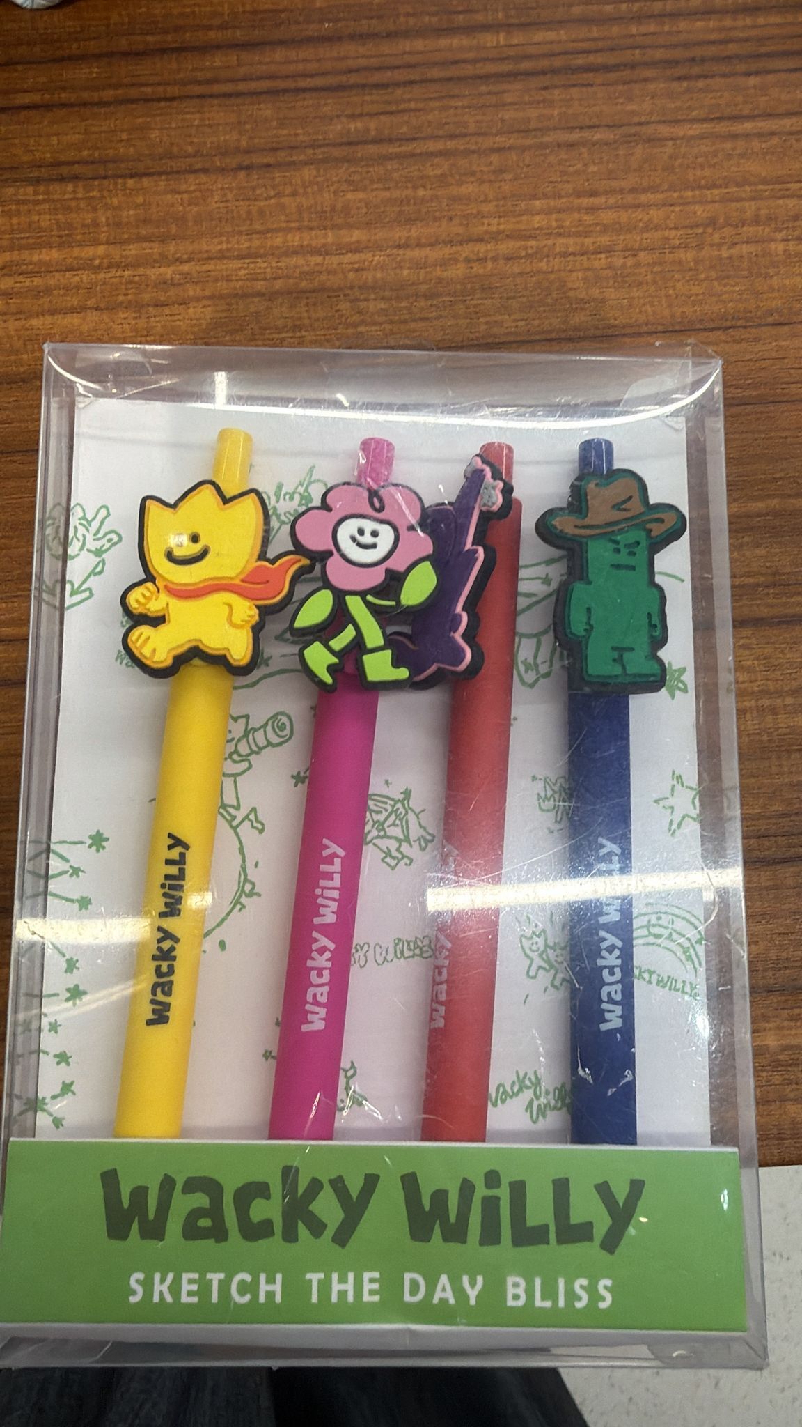 韓國代購 WACKY WILLY 15 筆筆
