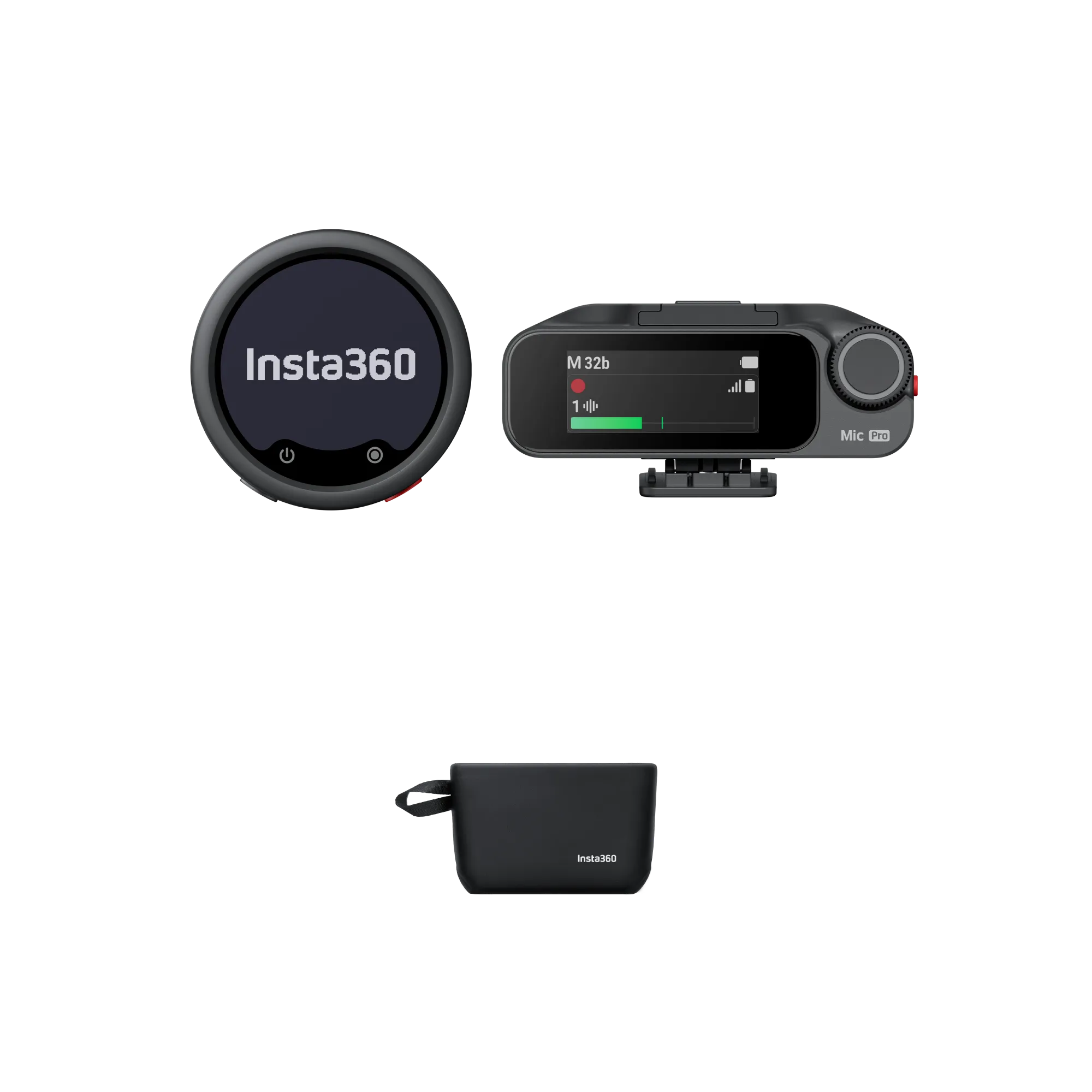 Insta360 Mic Pro 無線收音麥克風｜專業Vlog拍片高質錄音