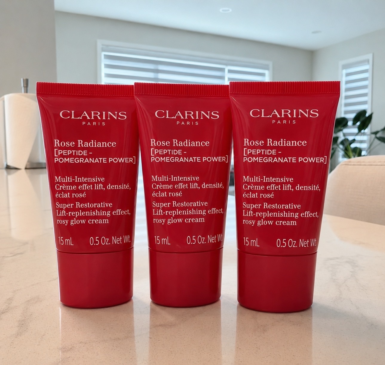 CLARINS 克蘭詩新一代極緻活齡玫瑰亮采霜 15ml