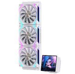 Lovingcool DP-240/360水冷散熱器 (黑色/白色)