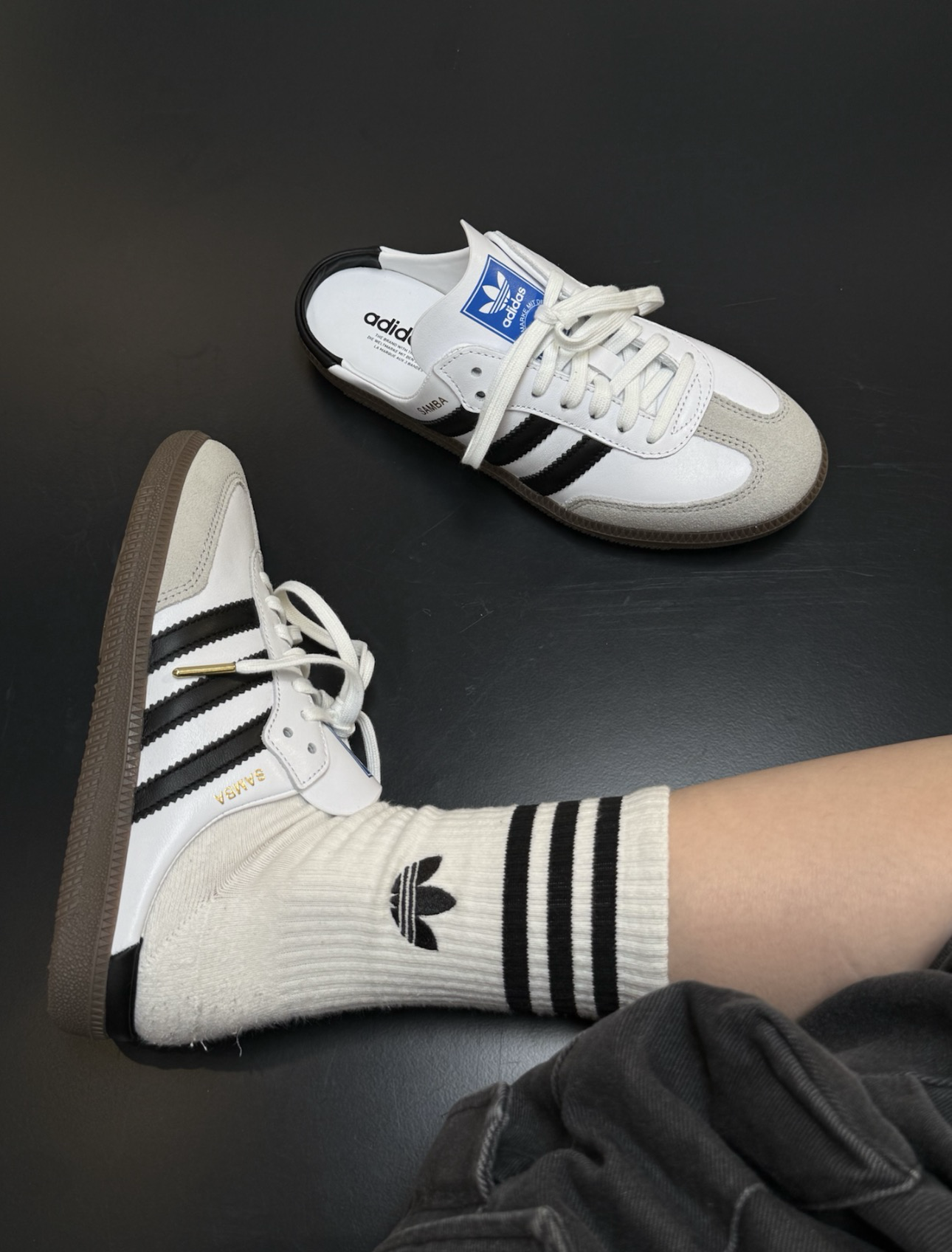 預訂| ADIDAS SAMBA OG MULE WHITE LB3814