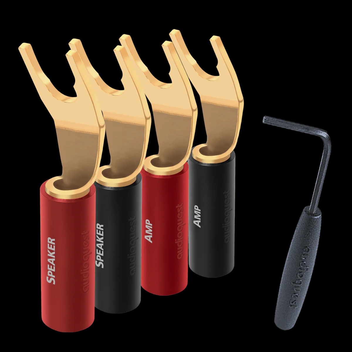 AudioQuest SureGrip 100 Multi-Spade Y插