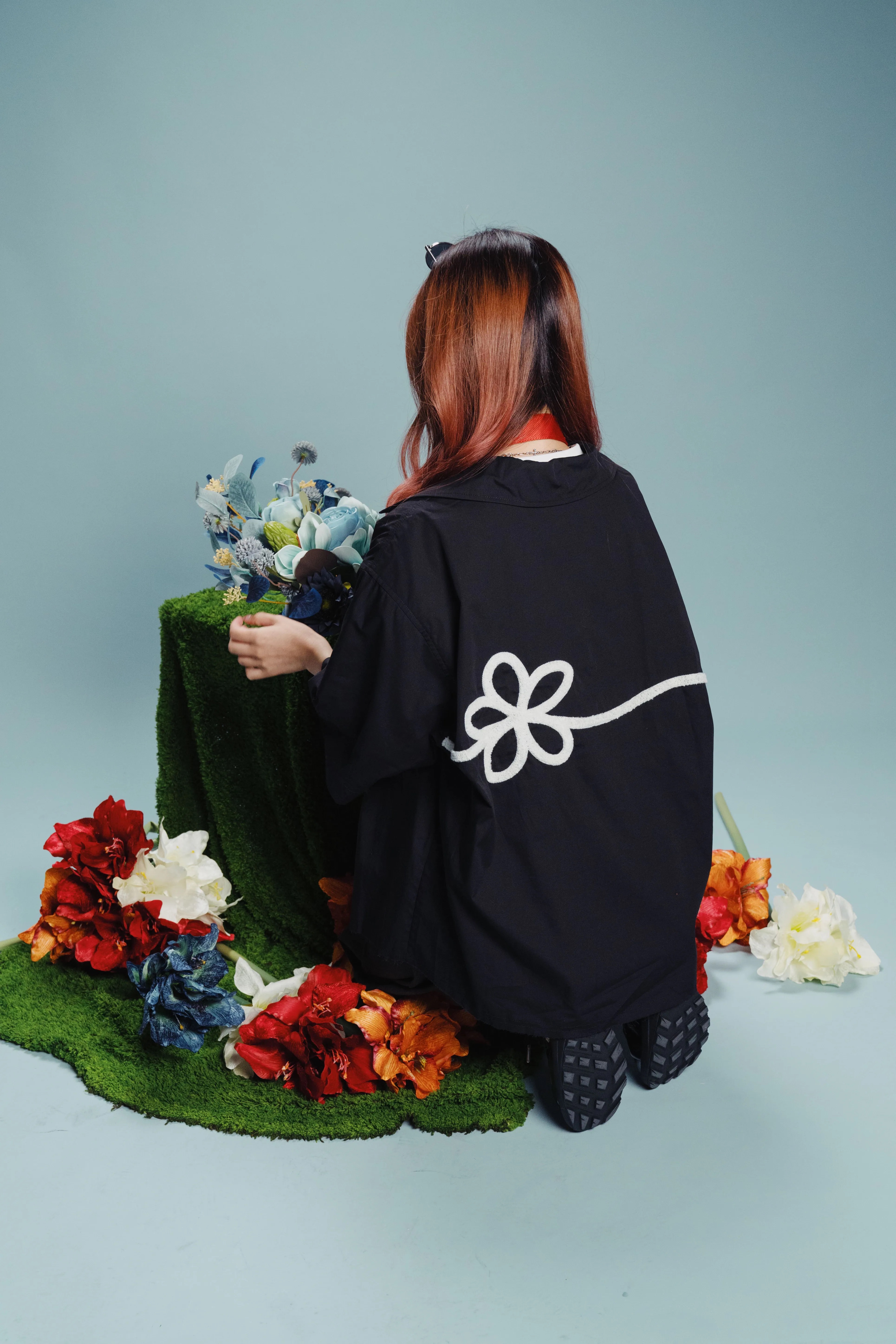 Fumble HANA 毛底繡花恤衫