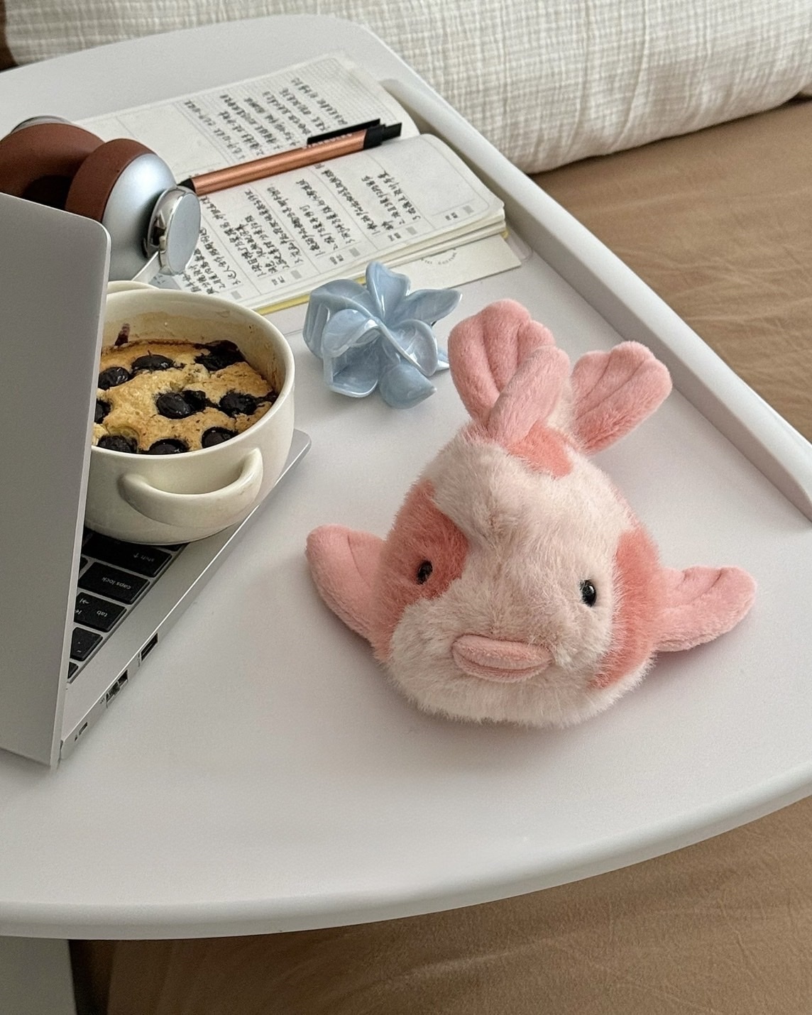JELLYCAT 2026夏季新品 嘟嘟唇 錦鯉 粉色 魚 毛絨 娃娃 11cm