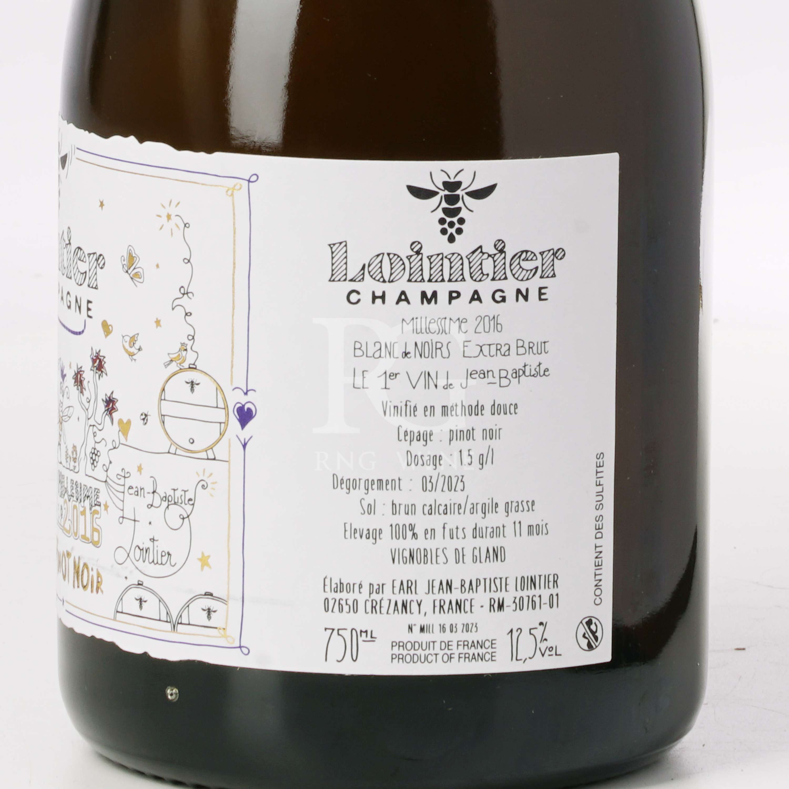 Lointier Extra Brut Millesime 2016