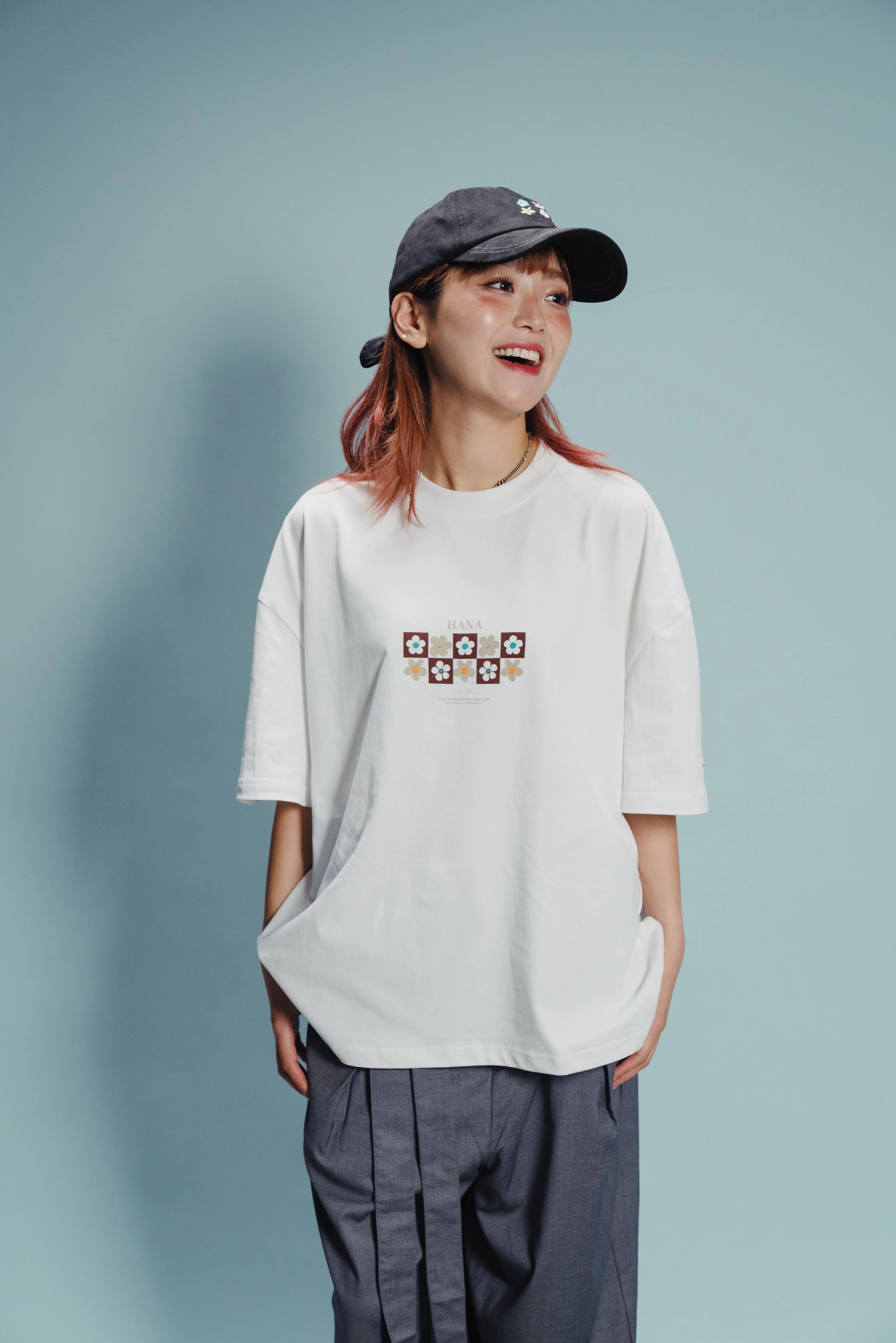 Fumble HANA 小花卉Tee｜白色