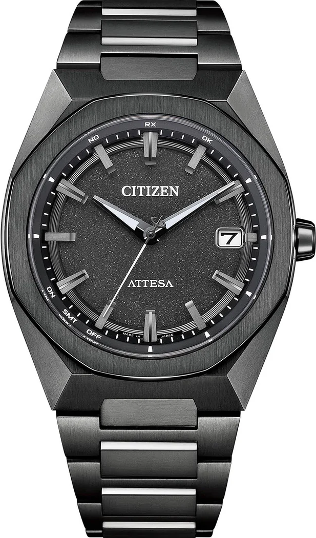 萬年鐘錶 - Citizen 星辰錶 ATTESA  光動能電波時計鈦金屬電波對時男錶 CB3045-61E 錶徑39MM