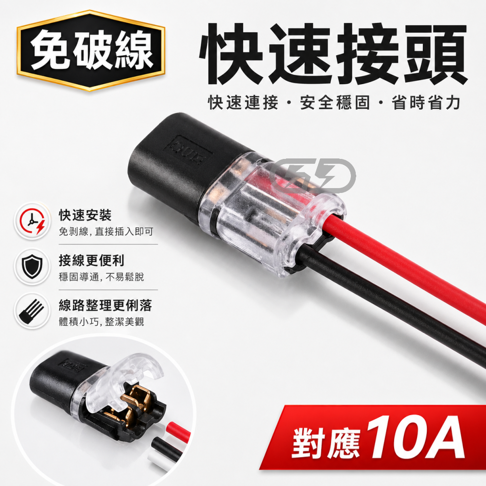 (A64) 免剝皮電線接線器 晶典光電