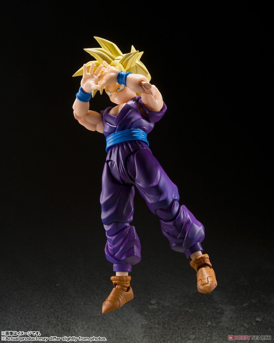 萬代 SHF 超級賽亞人孫悟飯-超越悟空的戰士- 七龍珠Z 可動完成品
