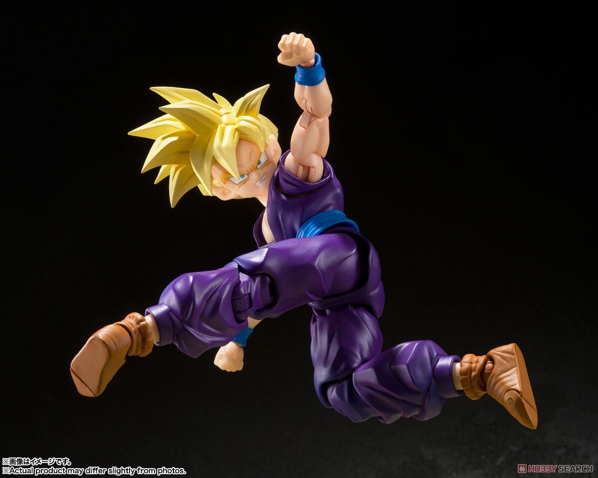 萬代 SHF 超級賽亞人孫悟飯-超越悟空的戰士- 七龍珠Z 可動完成品