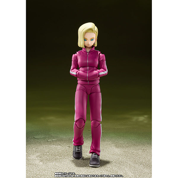萬代 SHF  人造人18號 七龍珠 可動完成品