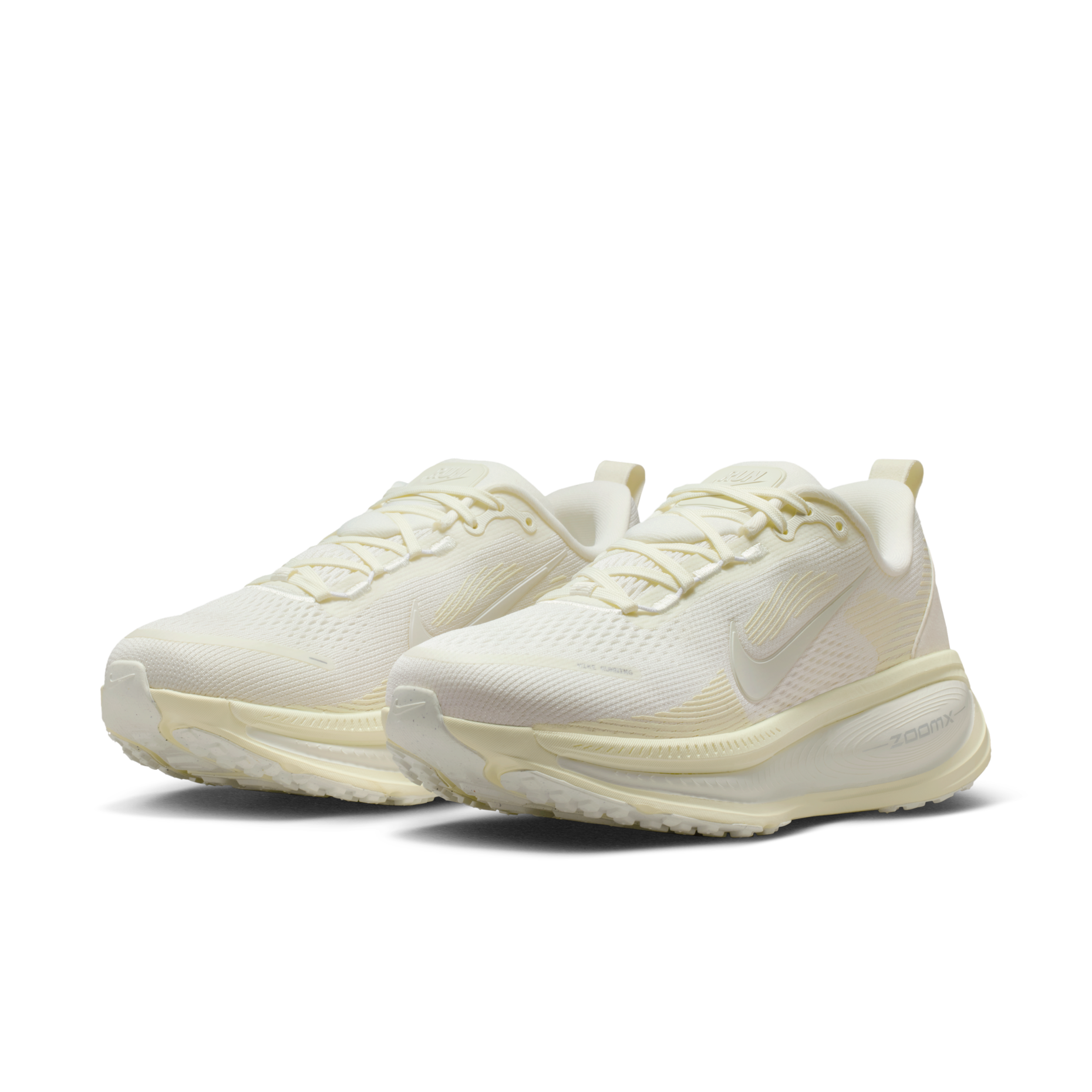 女鞋 NIKE W VOMERO 18 奶白 網布 氣墊 緩震 透氣 運動鞋【HM6804-110】
