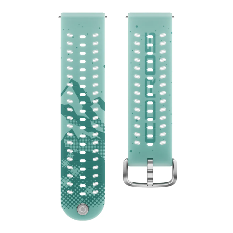 COROS 24mm Quick Release Band 專用錶帶 (矽膠) - Night Climber Teal (FOR APEX 4 46mm only)