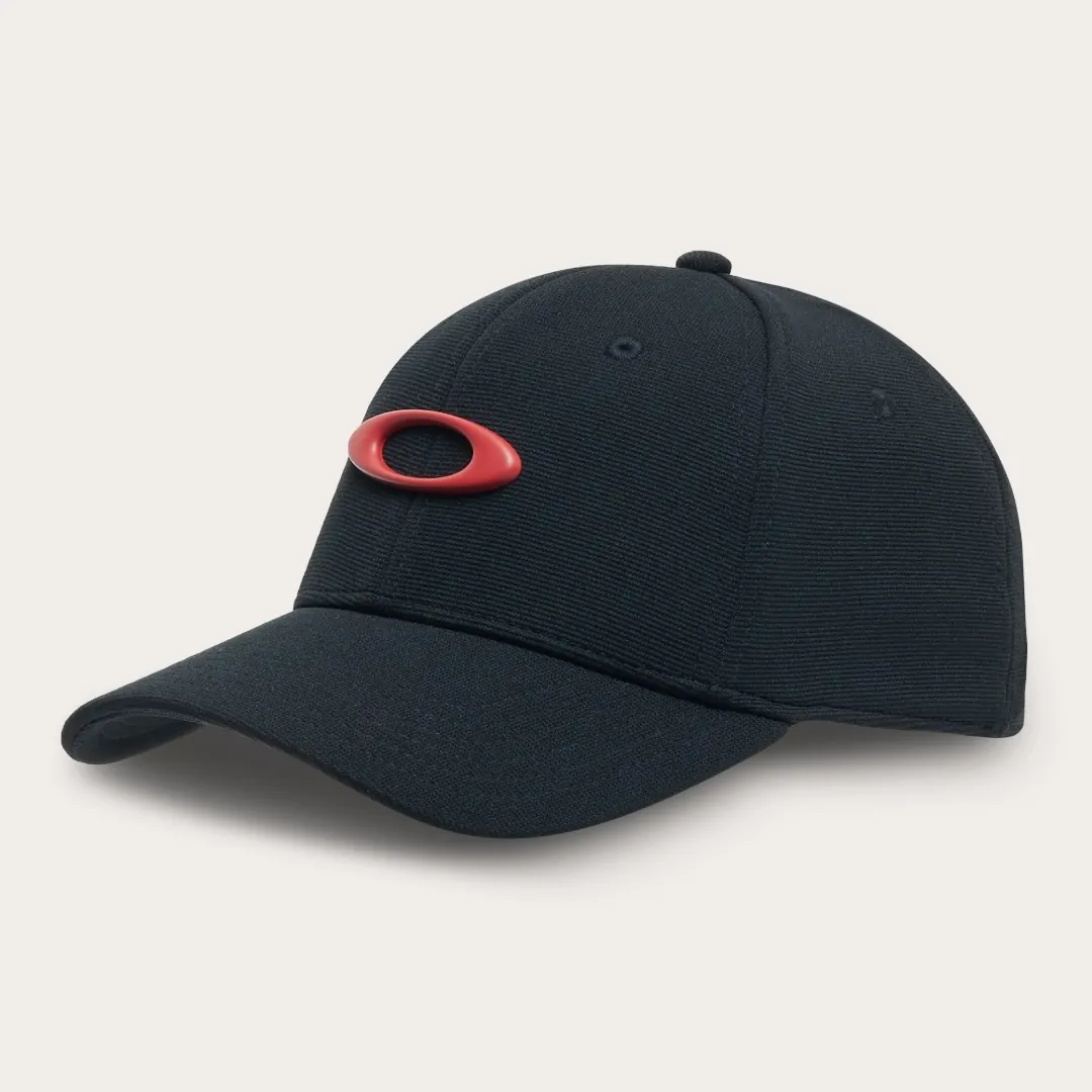 OAKLEY | SP26 TINCAN CAP 棒球帽 "BLACK/FLAME RED"