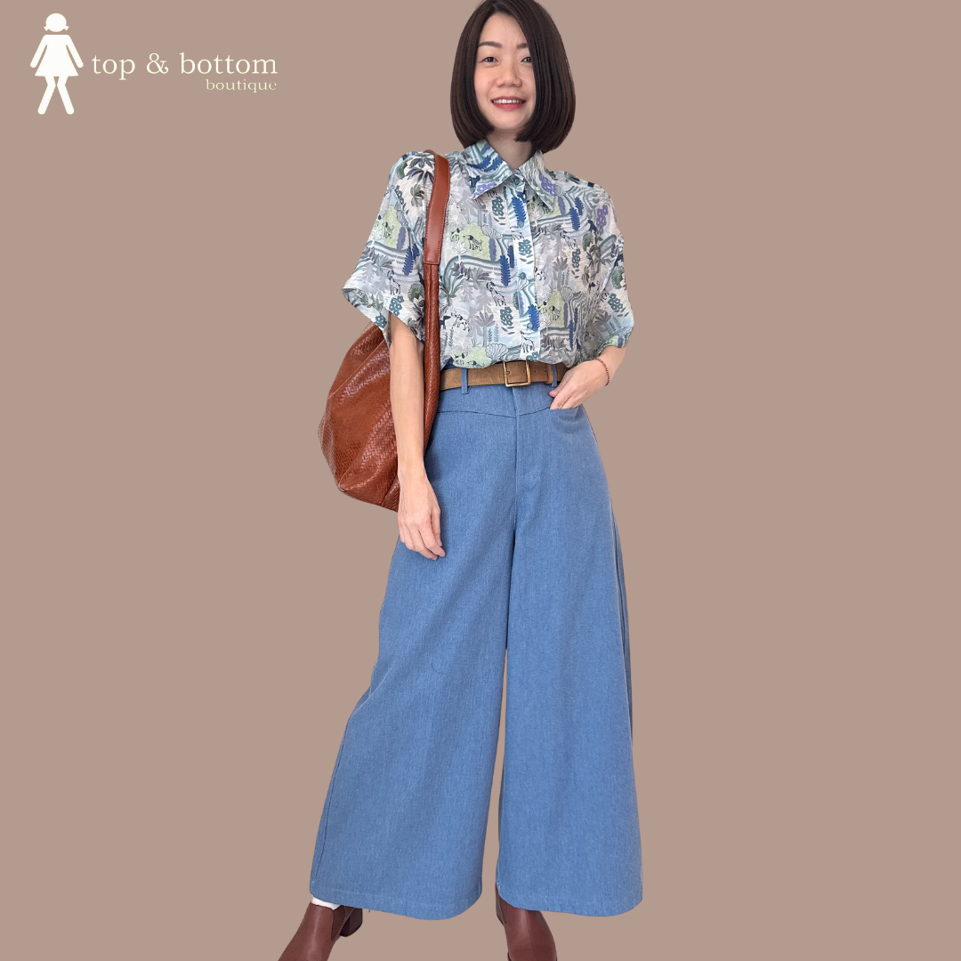 SHORT SLEEVE SOFT COTTON FLORAL SHIRT
