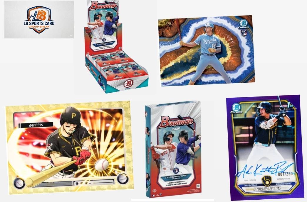 26 Bowman Jumbo/Hobby各*1 棒球 M062(選隊團)