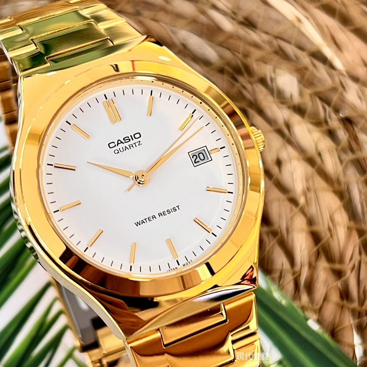 【CASIO 卡西歐】精緻時尚金色腕錶MTP-1170N-7A 36mm 現代鐘錶